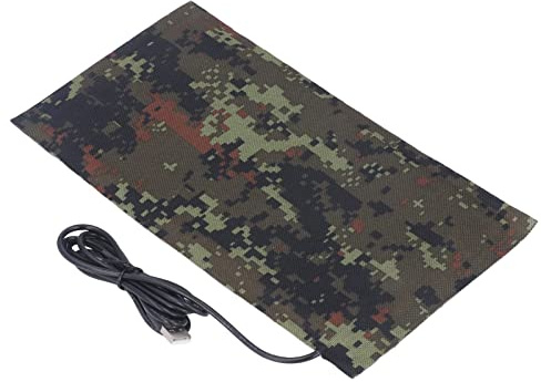 Elektrisches Heizkissen, USB Elektrisches Heizkissen 5V Kohlefaser Heiztuch Waschbare Kleidung Heizkissen für Westen Jacke Kleidung Heizblatt für Winter Camping Wandern (YH-1020)