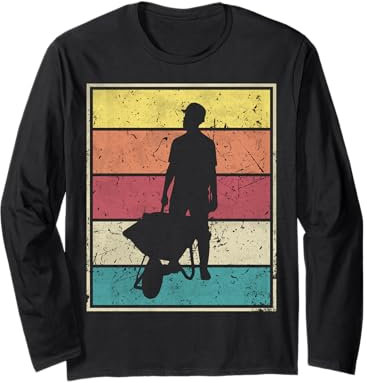 Carriola del barilotto dell'operaio edile Maglia a Manica