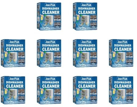 ZMLMAJJ Spülmaschinen-Reinigungstabletten (20 Stück/Box) Entfetten Und Entfetten, Küchenreinigungswerkzeuge(200pcs 10Boxes)