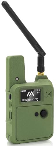 Meshnology Wio Tracker L1 - Placa con batería de 3000 mAh y juego de funda - SX1262 nRF52840 Kit para Ar duino Mesh Tastic Lo Ra, Blue Tooth 5.0, GPS GNSS, OLED de 1.3 pulgadas, batería tipo C carga