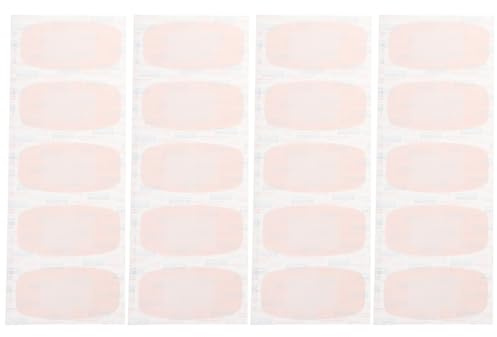 Yardenfun Waterproof Adhesive Bandages 20Pcs Elastic Breathable Knuckle Patches 50X100Mm PE Hemostatic First Aid Wound Plasters for Finger and Joint Care
