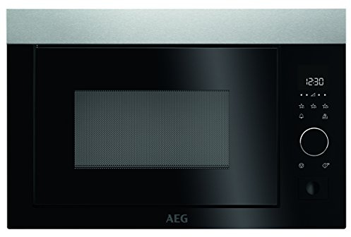 AEG MBE2657S-m Four à micro-ondes encastrable / 500 kWh/an / 900 W / 26 L/éclairage intérieur