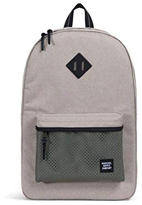 Herschel Unisex – Erwachsene Heritage Rucksack, grau, OneSize