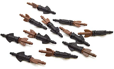 S&M 544224 Gotero Delta Interlinea 0-6l/h de riego por goteo- Blíster de 25 unidades