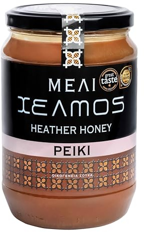 Helmos Greek Heather Honey 950g | Premium floral honey with rich aroma and full-bodied taste.