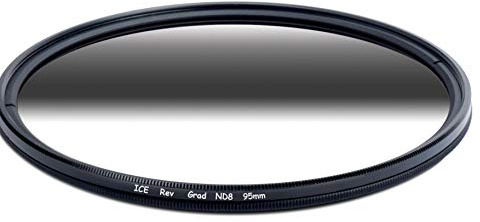 ICE 95mm Reverse Grad ND8 Sunset Filter Neutral Density ND 95 3 Stop Optical Glass