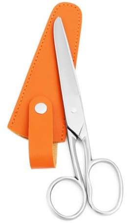 Yutoner Silver Office Scissors, Heavy Duty Sewing, Tailor Fabric Sewing Paper Cutting Shears Stainless Steel Cutter Leather Art Craft Office Scissors (6 Inch)