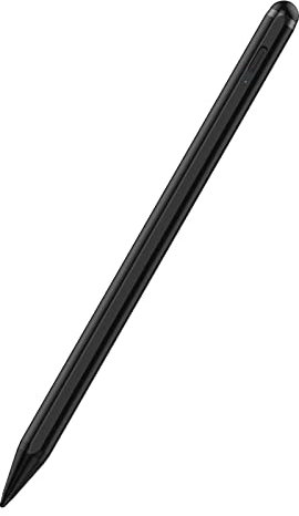Stylus Pen for iPad 6-11th Gen 2X Fast Charge, Palm Rejection-Black