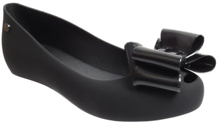 Ladies Flat Peeptoe Shoes Casual Office Jelly Bow Slip ON Womens Ballerina Pumps