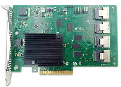 PCIe x8 SAS RAID Controller Card, 16-Port 6Gb/s, SFF-8087 Interface, UEFI Support
