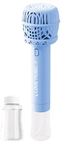 Automatische Blasenblasmaschine, elektrisches Spielzeug, mehrere Löcher, auslaufsicherer Deckel, mit Bubbłe-Flüssigkeit, 90 ml, ideal für Kinder von 3 bis 16 Jahren und Erwachsene