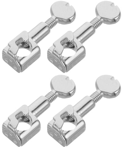 SUPVOX Portaagujas para Máquina de Coser Metálico Tornillo de Sujeción, Kit de 4 Piezas para Repuesto y Accesorios de Costura Doméstica, Compatible y Compacto para Reparación y Montaje