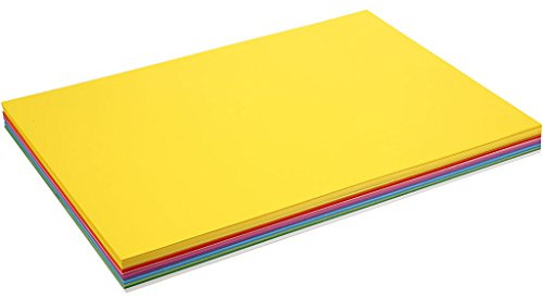 Karton in sortierten Farben, A2 420x600 mm, 180 g, Sortierte Farben, 300Bl. sort.