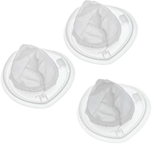 vhbw 3x Filtre compatible avec Black & Decker Dustbuster NV4820CN, NV4820N, NV7210, NV7210N, NV9610 aspirateur sans-fil - Filtre anti-saleté
