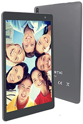 Majestic TAB 814 - Tablet 8 WI-FI, QUAD Core, memoria 32G, RAM 3G, Android 10, Bluetooth, doppia camera, Grigio