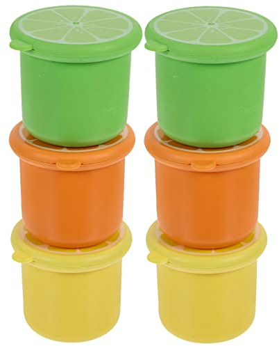 Moules à Glaçons Ronds Couvercle, Lot de 6 en Silicone