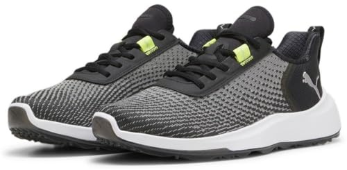 PUMA Fusion Crush Sportskor för män, Puma svart elektrisk lime, 40 EU