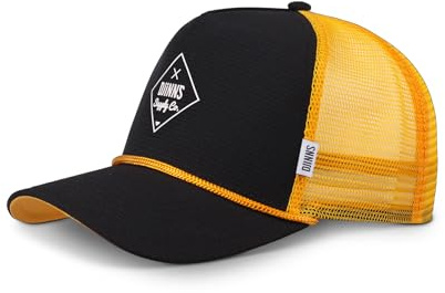 Djinns - Rubber Ripstring (Black) - Trucker Cap Meshcap Hat Kappe Mütze Caps