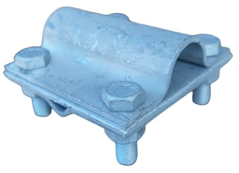 PAG Turbo GmbH - Kreuzverbinder Anschlussklemme für Φ20mm Tiefenerder 68x68mm Material Edelstahl oder feuerverzinkt (feuerverzinkt) Art. Nr. BS52