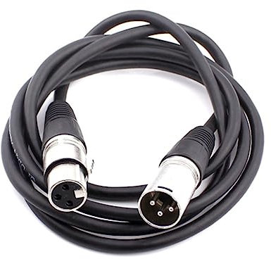 BESTonZON 2stücke Xlr Mikrofon Kabel Stecker Buchse Kupferkern Für Tongeräte Und Mischpulte Audiokabel Mikrofonkabel