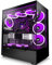ANSAITE G900 PC CASE E-ATX 4 PWM ARGB Fans Pre-Installed, Mid-Tower Gaming PC Case, Panoramic Tempered Glass Computer Case with USB 3.0,360mm Radiator Support,black