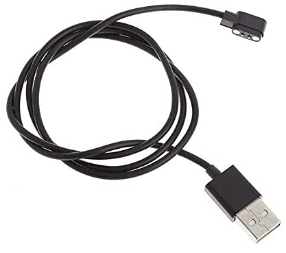 Câble de charge magnétique universel USB pour bracelet de montre intelligente à 2 broches - 2 pôles avec pas de 2,84 mm