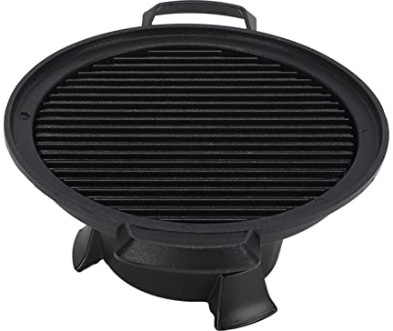 Bragade de Table Portable avec un Boîtier de Pâtisserie Antiadhésif pour le Camping Pique-nique, un Gril Hibachi Durable pour les Rassemblements en Plein Air