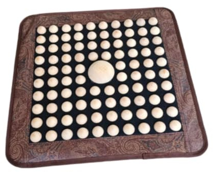 perfk Tappetino per agopressione in legno pieghevole antirumore per agopressione, per massaggio, per SPA, camera da letto, interni, per uomini e donne, per, Punto Più Grande
