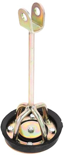 Zerodeko Noyau de Pompe à Eau en Acier Inoxydable 80mm à Quatre Pieds Pièce de Rechange Robuste pour Pompe Manuelle de Puits Accessoire Piston Central Compatible Alimentation à Eau Petites