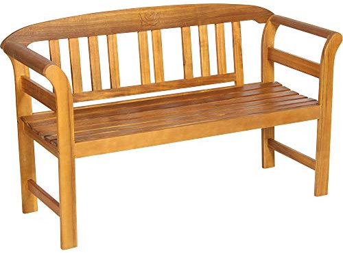 acamp Sitzbank, teakfarben, 2-Sitzer