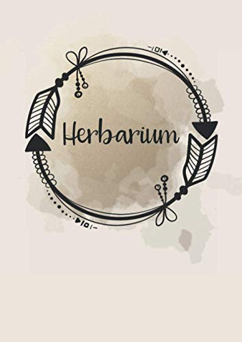 Herbarium: Herbarium mit vorgefertigten Etiketten zur Pflanzenbestimmung für Blüten und Blätter | Großzügiges Format zur Pflanzenaufbewahrung | ... | Großes Buch zur Pflanzenaufbewahrung