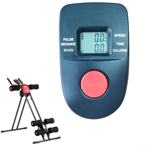 HEIBTENY Compteur de vitesse pour vélo de fitness, affichage pour machine de marche de vélo