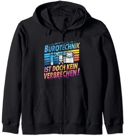 Bürotechnik ist doch kein Verbrechen | Deutsches Meme Kapuzenjacke