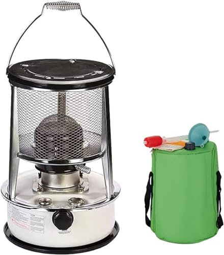XNXYSMKJ Petroleumofen für Outdoor-Zelte, 9000 BTU/h, effizienter Petroleumtankofen mit Griff, für drinnen und draußen, Terrasse