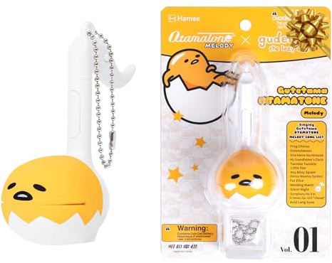 Otamatone Melody Gudetama Electronic Portable Music Instrument / Synthesizer Toy from Japan by Maywa Denki (Officially Licensed Gudetama The Lazy Egg) [English Instructions]