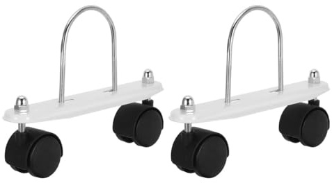 VILLCASE Support Universel Pour Radiateur À Huile Avec Roulettes Pivotantes 360° Pour Chauffage Fioul Et Gaz Cadre En U Stable Et Antidérapant Mobilité Facile Pour Patio Et Espace Extérieur