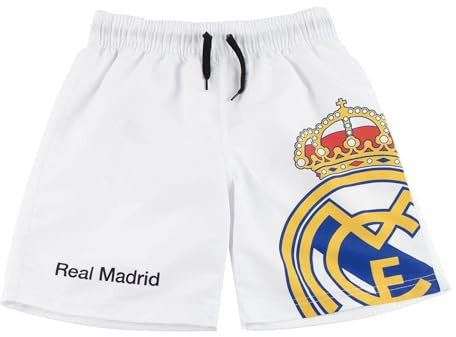 CERDÁ Life'S Little Moments Bermuda de Baño Real Madrid para Niños, Pantalón de Natación Oficial Y Secado Rápido | Bañador Infantil Bañador Niños (Pack de 1)