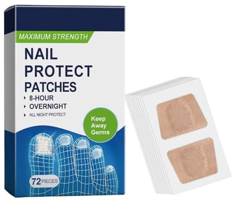 Pansements Antifongiques Ongles, 72 Patchs Traitement Mycoses Ongles Pieds Patchs Antifongiques Ongle Pieds Extra Forts, Traitement Des Ongles D'orteils Endommagés Et Répare Et Entretien Des Ongles
