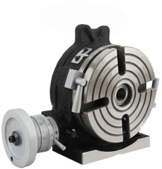 CNC milling machine vertical and horizontal indexing disc rotary table indexing head rotary table 4 inch 5 inch 6 8 inch(HV-6)