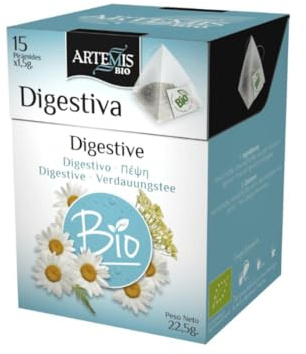 Artemisbio Digestiva En Piramide 15 X 1,5 Gramos Infusiones Y Tes En Piramides Artemisbio 400 g