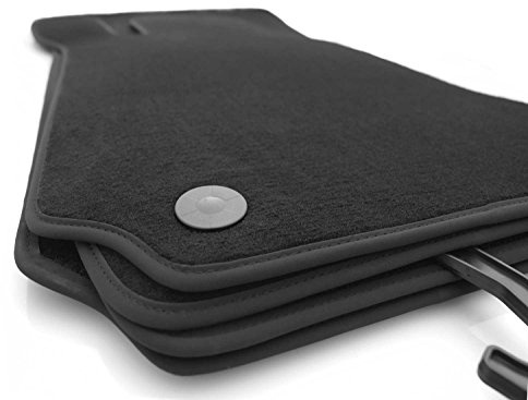 Fußmatten für E-Klasse W211 S211 AMG Premium Automatten Original Qualität Autoteppich 4-teilig Schwarz