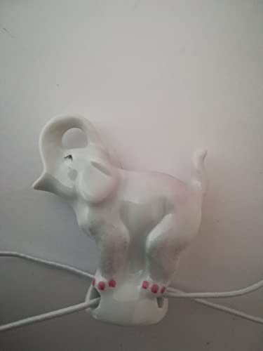 Lindner Porzellan Tropfenfänger Elefant, handbemalt, für Kaffee- oder Teekannen