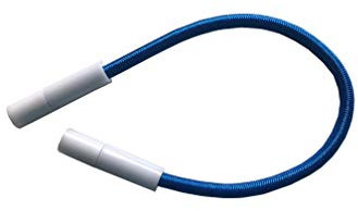 International Pool Protection Spannschloss für Poolabdeckung, verstellbar, 27 Stück, Blau