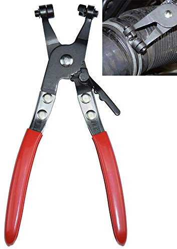 CNWOOAIVE Hose Clamp Pliers Oil Valve Seal Remove Straight Throat Tube Bundle Clamp Removal Tool
