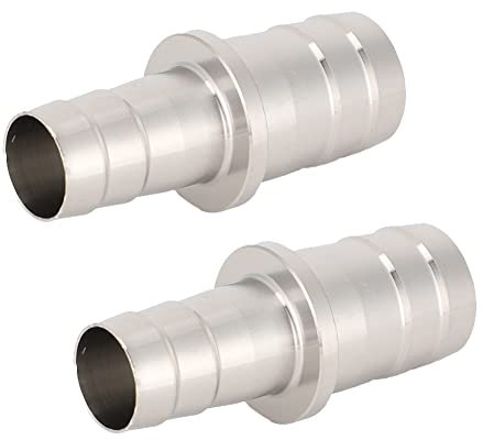 Cikonielf 2 Stück Aquarium Schlauchadapter Schlauch Reduzierung Außenfilter Schlauchverbindung Innenmaß 12 auf 16 mm Aquarien, Aquarium Wasserrohradapter Konverter (12 mm bis 16 mm)