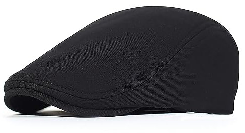 Herren Schiebermütze Baumwolle Barett Cap Schirmmütze Flatcap Baskenmütze Newsboy Cap Entenschnabel Driving Cabbie Jagd Kappen