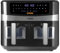 Tower T17100 Vortx Vizion 9L Dual Basket Air Fryer with Digital Control Panel and 10 One-Touch Presets, Black