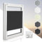 Home-Vision® Premium Doppelplissee Wabenplissee ohne Bohren mit Klemmfix (Weiß-Schwarz, B130cm x H200cm) Modern Klemmfix Blickdicht Plissee Sonnenschutz Hitzeschutz Jalousie für Fenster Thermo