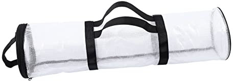 Gogogmee 1stücke Weihnachts-geschenkpapier Aufbewahrungstasche Mit Handgriffen Transparenter Organizer Für Geschenkpapiere Langlebig Und Transportabel Optimalen Lagerung Von