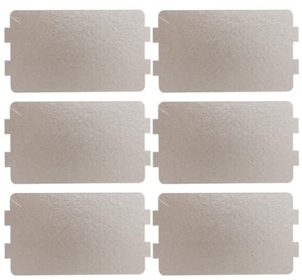 Alipis Lot De 6 Feuilles De Mica Isolantes Résistantes À La Chaleur Pour - Pièces De Rechange Pour Fours À -